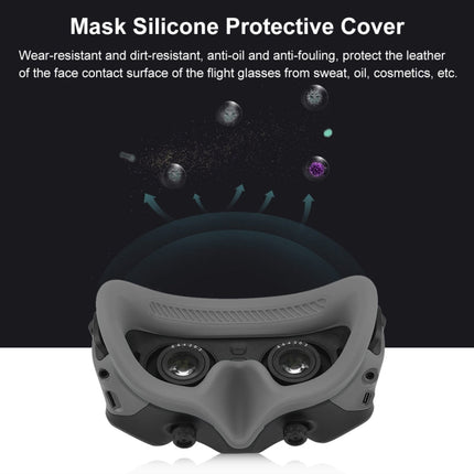 For DJI Avata Goggles 2 PULUZ Flying Eye Mask Silicone Protective Case