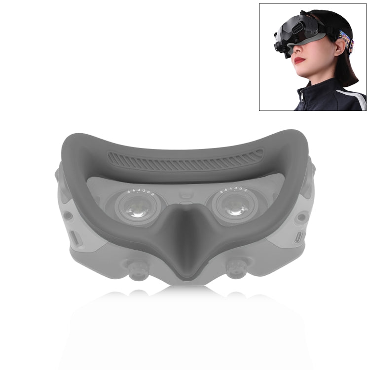 For DJI Avata Goggles 2 PULUZ Flying Eye Mask Silicone Protective Case