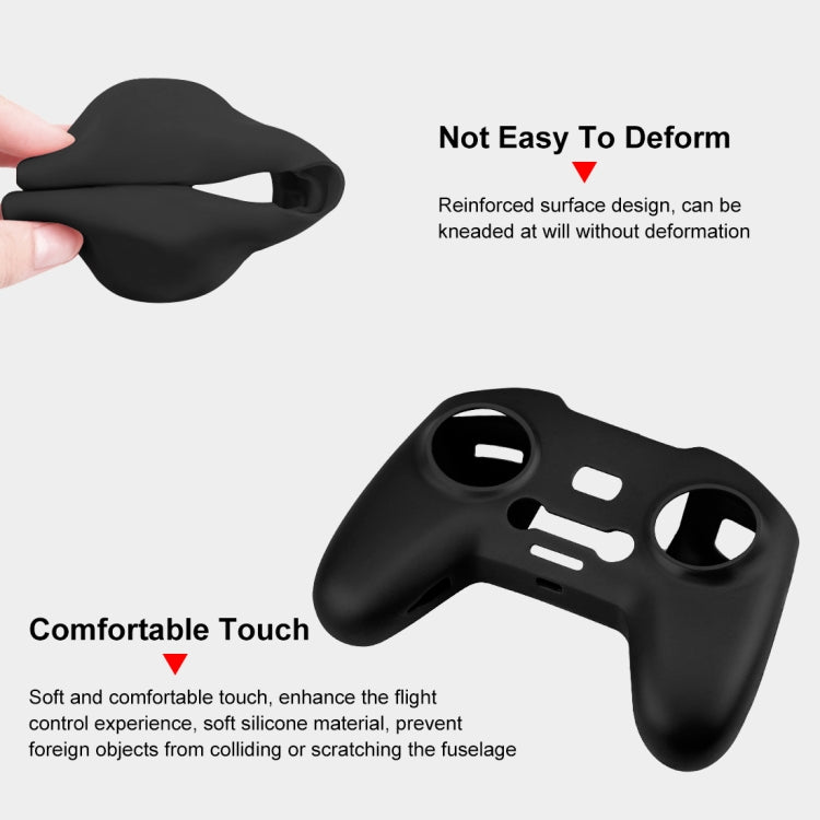 For DJI FPV Combo Remote Control PULUZ Silicone Protective Case