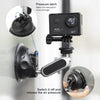 PULUZ Car Suction Cup Arm Mount with Phone Clamp & Mount Adapter & Long Screw, Phone Clamp Suction Cup Mount