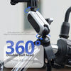 PULUZ Handlebar  Arm Mount with Phone Clamp & Mount Adapter & Long Screw