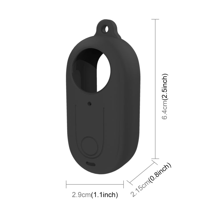 For Insta360 GO 3 PULUZ Camera Silicone Case with Lens  Cover