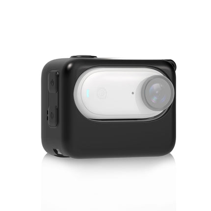 For Insta360 GO 3 PULUZ Camera Charging Case Silicone Case, Charging Case Case (Black), Charging Case Case (White)