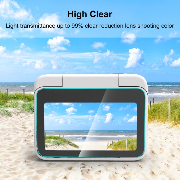 For Insta360 GO 3 PULUZ 2 in 1 Screen and Lens Tempered Glass Film