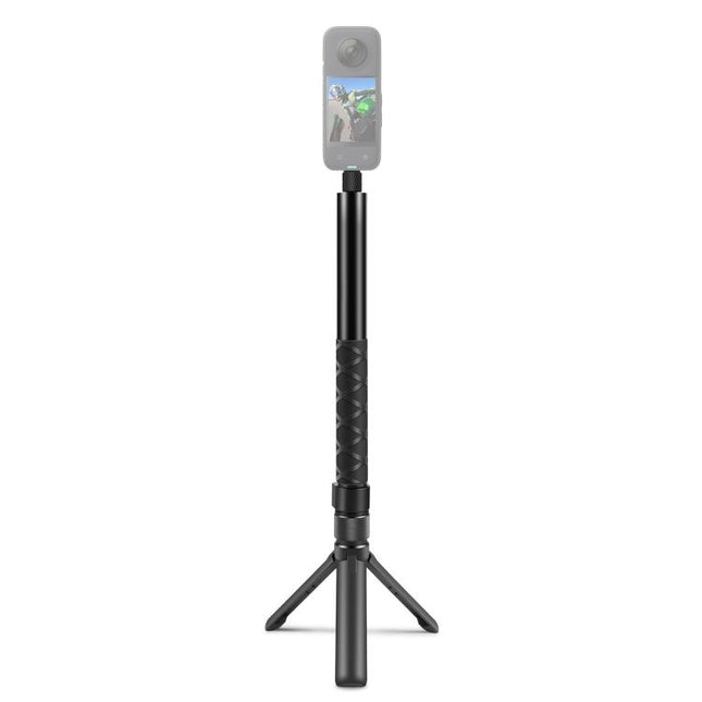 For Insta360 X3 PULUZ Rotary Handle Desktop Tripod Stand 110cm Selfie Stick Monopod, Desktop Tripod Stand 110cm Selfie Stick