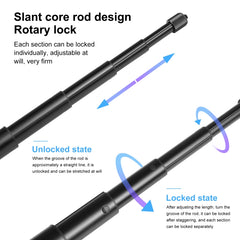 For Insta360 X3 PULUZ Rotary Handle Desktop Tripod Stand 110cm Selfie Stick Monopod, Desktop Tripod Stand 110cm Selfie Stick