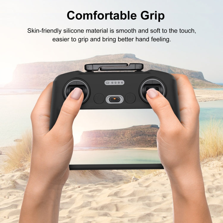 For DJI Mini 4 Pro / Air 3 Remote Control / DJI RC 2 with Screen PULUZ Silicone Protective Case