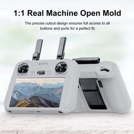 For DJI Mini 4 Pro / Air 3 Remote Control / DJI RC 2 with Screen PULUZ Silicone Protective Case