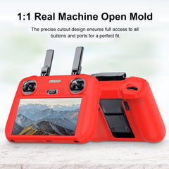 For DJI Mini 4 Pro / Air 3 Remote Control / DJI RC 2 with Screen PULUZ Silicone Protective Case, For DJI RC 2