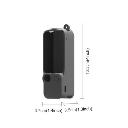 For DJI OSMO Pocket 3 PULUZ  3 in 1 Silicone Cover Case Set