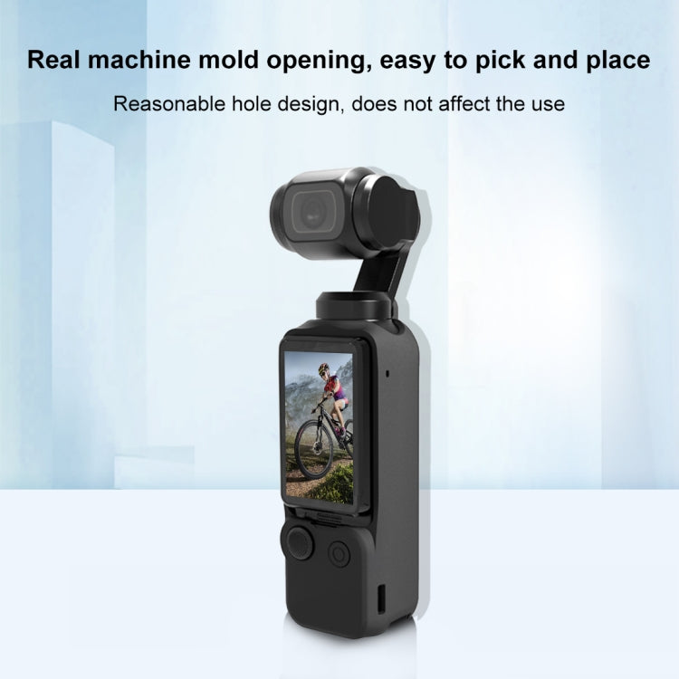 For DJI OSMO Pocket 3 PULUZ  3 in 1 Silicone Cover Case Set