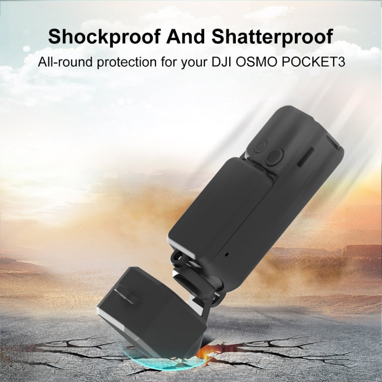 For DJI OSMO Pocket 3 PULUZ  3 in 1 Silicone Cover Case Set