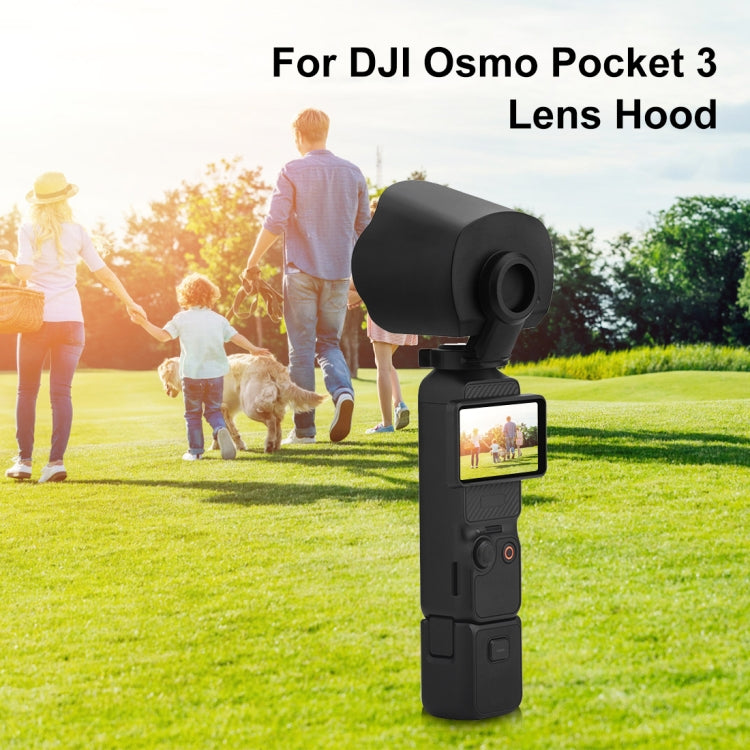 For DJI OSMO Pocket 3 Sunshade Lens Protective Cover Hood