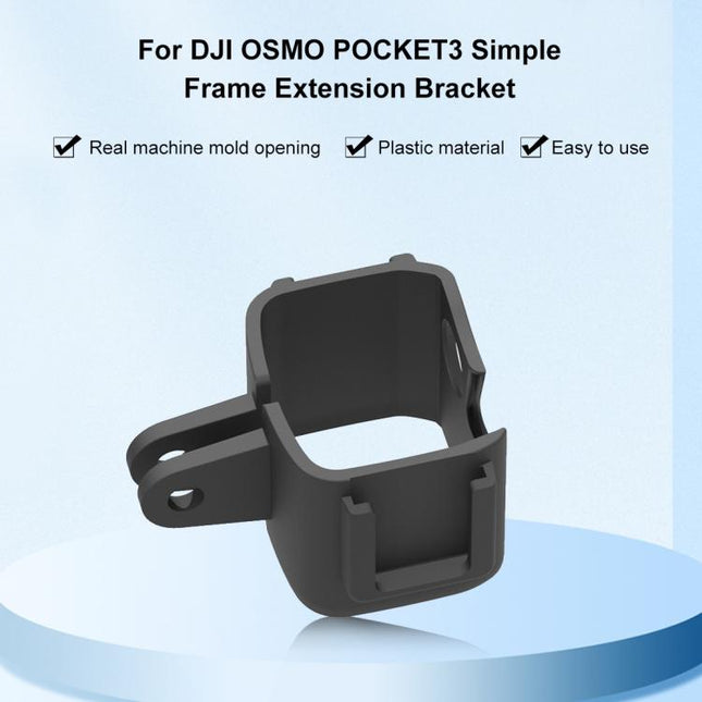 For DJI OSMO Pocket 3 PULUZ Protection Frame Cage Expansion Adapter Bracket, Protection Frame Cage