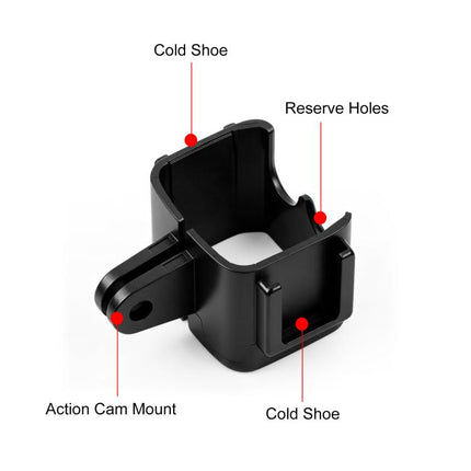For DJI OSMO Pocket 3 PULUZ Protection Frame Cage Expansion Adapter Bracket, Protection Frame Cage