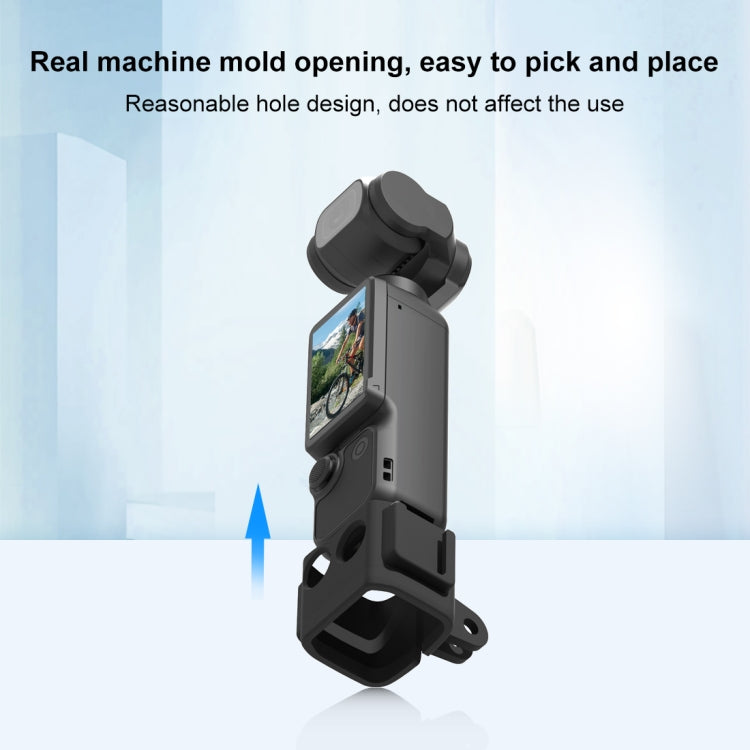 For DJI OSMO Pocket 3 PULUZ Protection Frame Cage Expansion Adapter Bracket