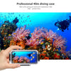 For iPhone XS Max PULUZ 40m/130ft Waterproof Diving Case, Photo Video Taking Underwater Housing Cover, For iPhone XS Max(Black), For iPhone XS Max(White), For iPhone XS Max(Transparent)