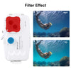 PULUZ 40m/130ft Waterproof Diving Case for iPhone 16 / 15 / 15 Pro / 14 / 14 Pro / 13 / 13 Pro / 12 / 12 Pro, with One-way Valve Photo Video Taking Underwater Housing Cover, For iPhone 14 / 14 Pro