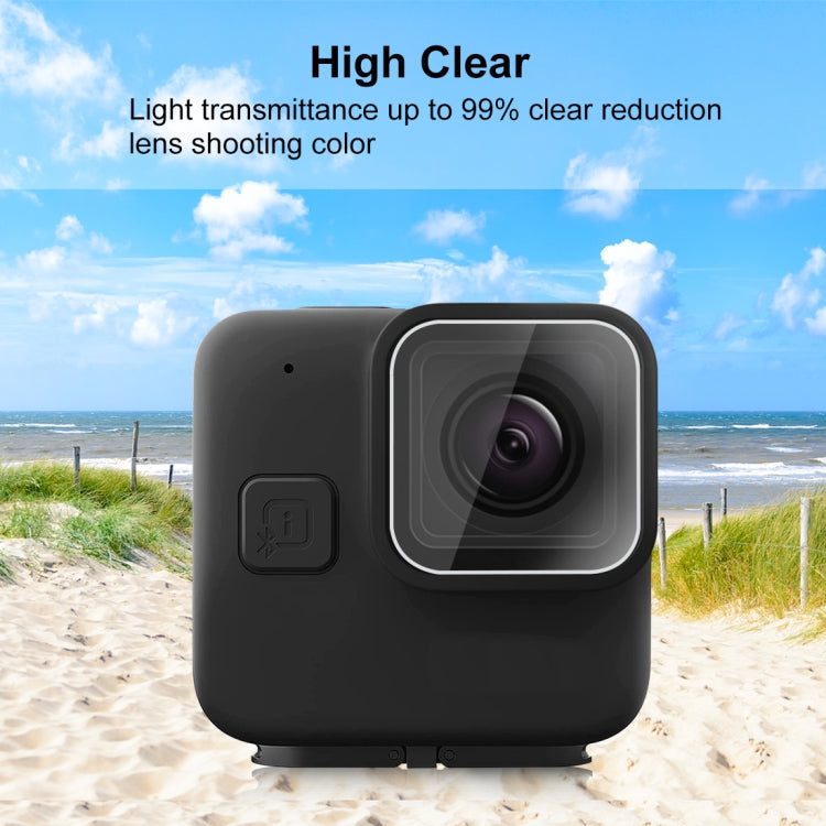 For GoPro Hero11 Black Mini PULUZ 2pcs Lens Tempered Glass Film, For GoPro Hero11 Black Mini