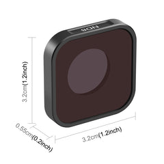 PULUZ Action Camera ND8 Lens Filter ForGoPro HERO13 Black /12 Black /11 Black /11 Black Mini /10 Black /9 Black, ND8