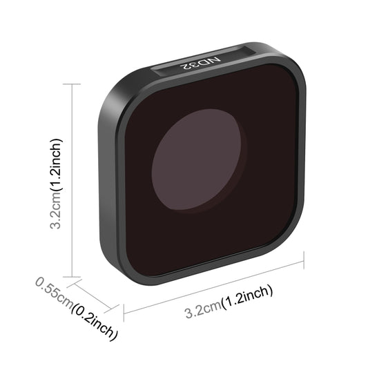 PULUZ Action Camera ND32 Lens Filter For GoPro Hero11 Black / Hero11 Black mini / HERO10 Black / HERO9 Black, ND32