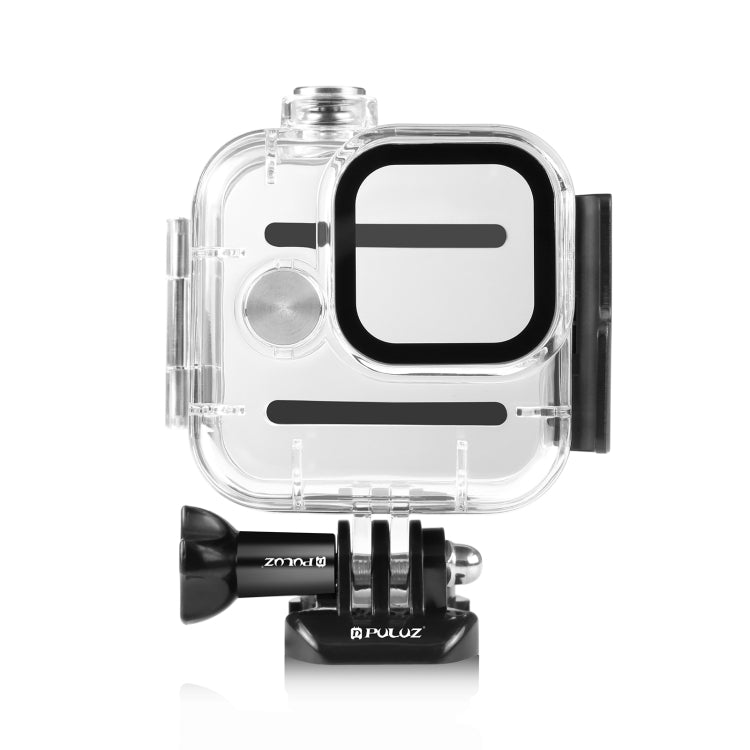 For GoPro Hero11 Mini Black PULUZ 40m Waterproof Housing Protective Case with Buckle Basic Mount & Screw, For GoPro Hero11 Black Mini