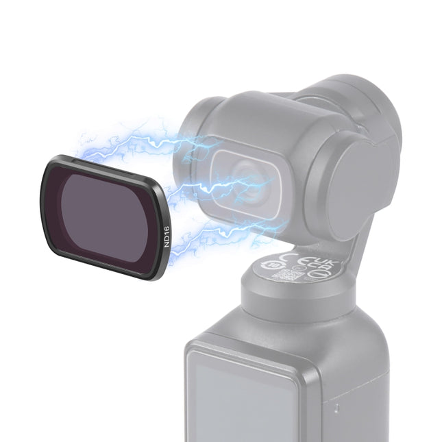 For DJI&#160;Pocket&#160;3 PULUZ Magnetic ND16 Camera Lens Filter