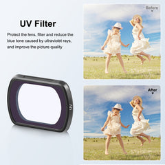 For DJI&#160;Pocket&#160;3 PULUZ Magnetic Camera Lens UV Filter, UV Filter