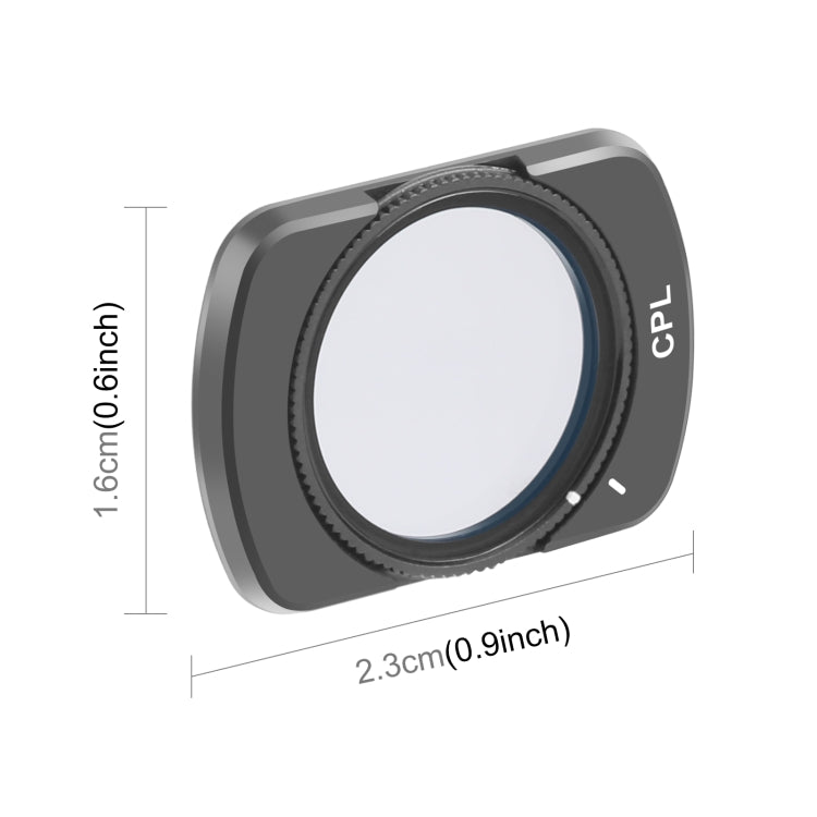 For DJI&#160;Pocket&#160;3 PULUZ Magnetic Camera Lens CPL Filter, CPL Filter