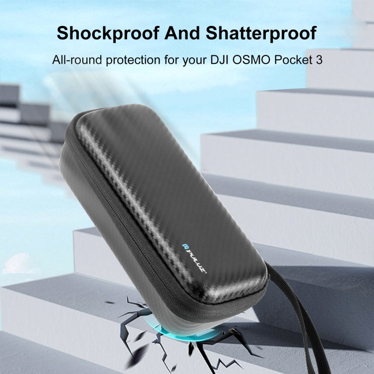 For DJI Omso Pocket 3 PULUZ Mini Body Bag Portable EVA Storage Bag