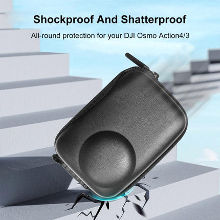 For DJI Osmo Action 4 / 3 PULUZ Mini Body Bag Portable EVA Storage Bag, For DJI Osmo Action 5 Pro / 4 / 3