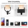 PULUZ Magnetic Collar Bracket POV View Mount with Phone Clamp for GoPro Action Cameras / Phones