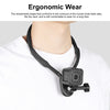 PULUZ Magnetic Collar Bracket POV View Mount with Phone Clamp for GoPro Action Cameras / Phones