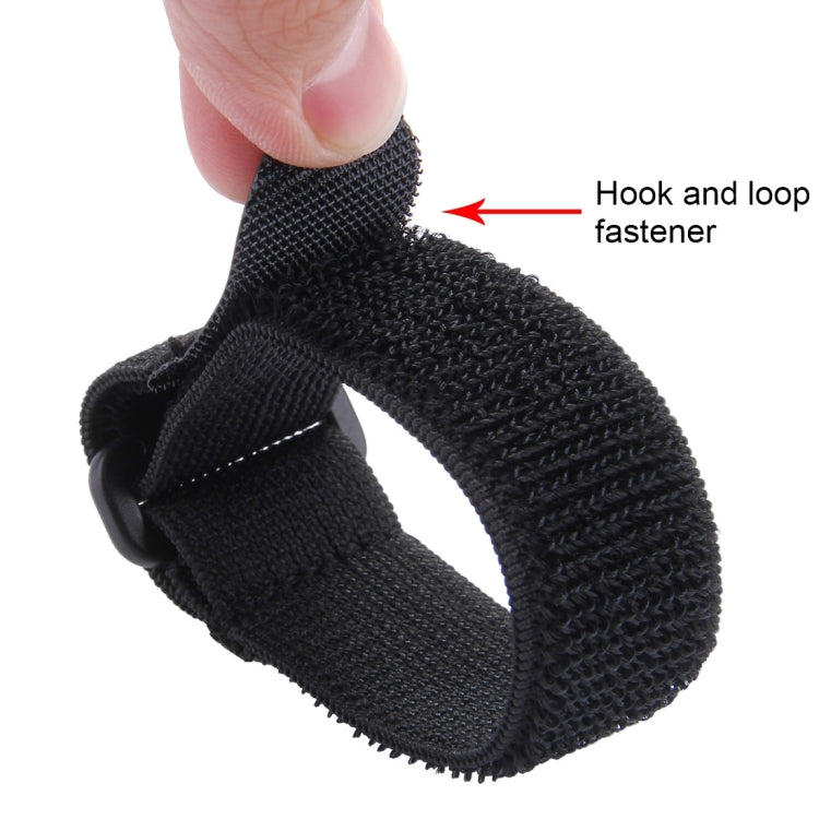 PULUZ Nylon Hook and Loop Fastener Hand Wrist Strap for GoPro HERO13 Black / HERO12 / HERO11 Black /HERO10 Black / HERO9 Black /8 Black / Max /7 /6 /5 /4 /3+ /3 and SJ4000 Remote Control, Length: 25cm, Remote Control Strap