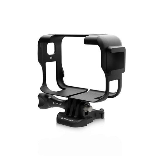 For Insta360 Ace Pro PULUZ Plastic Cage Expansion Adapter Frame with Cold Shoe Base, Plastic Cage