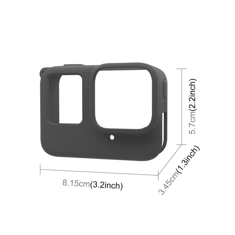 For Insta360 Ace Pro PULUZ Body Silicone Protective Case with Lens Cap