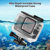 For Insta360 Ace Pro PULUZ 60m Underwater Waterproof Housing Case with Base Adapter & Screw