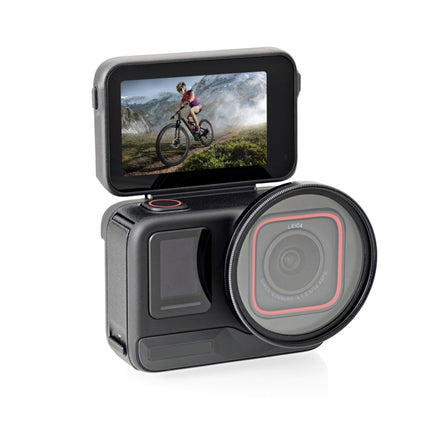 For Insta360&#160;Ace&#160;Pro PULUZ 52mm UV Lens Filter Adapter Ring with Lens Cover, For Insta360 Ace Pro Filter Adapter Ring