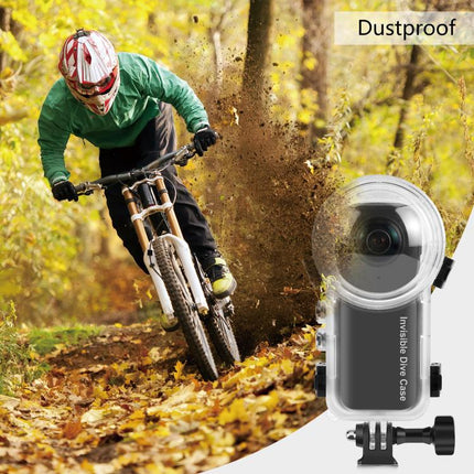For Insta360 X4 PULUZ 50m Waterproof Sealed Diving Case, For Insta360 X4