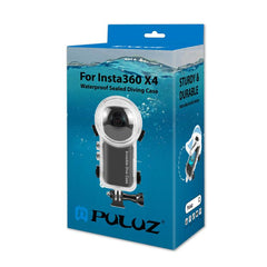 For Insta360 X4 PULUZ 50m Waterproof Sealed Diving Case
