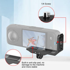 For Insta360 X4 PULUZ Vertical Horizontal Shooting Quick Release Metal  L Bracket, For Insta360 X4 / X5