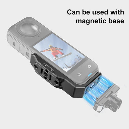 For Insta360 X4 PULUZ Vertical Horizontal Shooting Quick Release Metal  L Bracket, For Insta360 X4 / X5