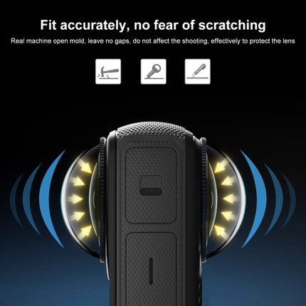 For Insta360 X4 PULUZ Rotation PC Lens Guard  Protective Cover, For Insta360 X4 PC Lens Guard