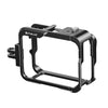 For Insta360 Ace Pro PULUZ Metal Protective Cage Adapter Frame