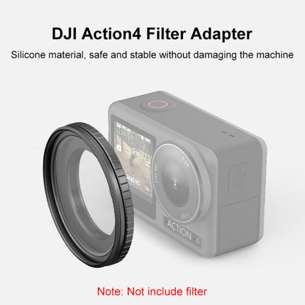 For DJI Action 4 PULUZ Filter Holder Metal Protective Filter Frame, For DJI Action 5 Pro / 4