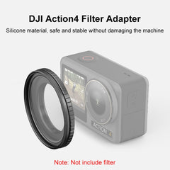 For DJI Action 4 PULUZ Filter Holder Metal Protective Filter Frame, For DJI Action 4