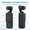 For DJI OSMO Pocket 3 PULUZ  2 in 1 Silicone Cover Case Set with Strap, Silicone Cover(Black), Silicone Cover(Grey), Silicone Cover(Blue)