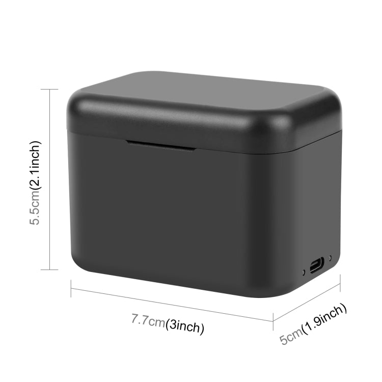 For Insta360 X4 PULUZ Battery Charging Box Battery & Memory Card Storage Case, Battery Charging Box