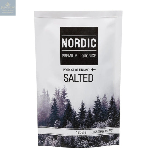 Panna cotta and salted caramel handmade soft nougat cake