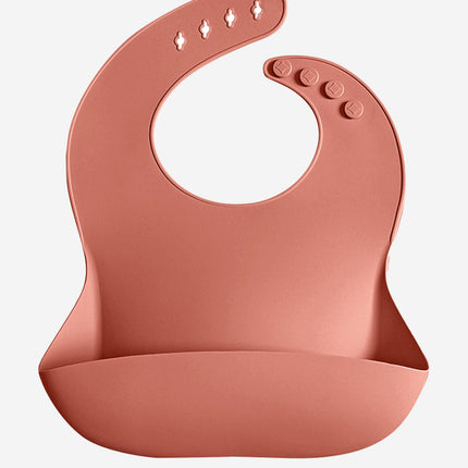 Bloom Bambini Baby Everyday Silicone Bib in Pink